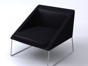 kelly chair Modello 3D