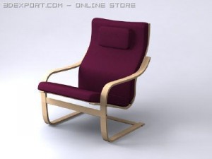 5 poang chairs collection Modello 3D