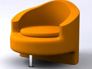 rotunda chair 3D Model