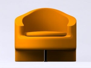rotunda chair 3D Model