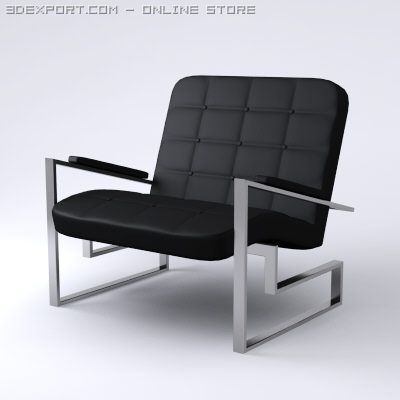 zoco contemporary chair Model 3D .c4d .max .obj .3ds .fbx .stl .blend 
