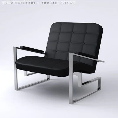 zoco contemporary chair 3D Model .c4d .max .obj .3ds .fbx .stl .blend 