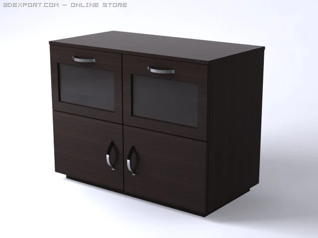 double chest 3D Model .c4d .max .obj .3ds .fbx .stl .blend 