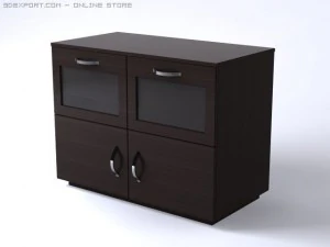 二重胸 3Dモデル