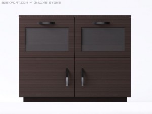 double chest Modello 3D