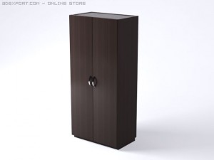 double wardrobe Modello 3D