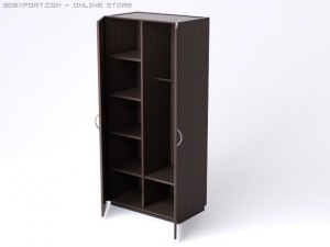 double wardrobe Modelo 3D