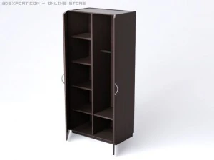 guarda-roupa duplo Modelo 3D