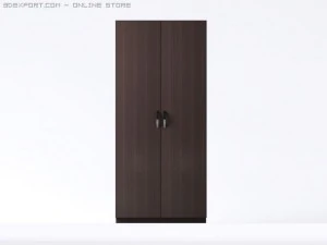 guarda-roupa duplo Modelo 3D