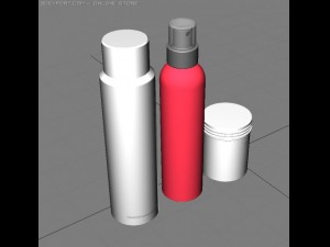 osis hair care products 3D 模型