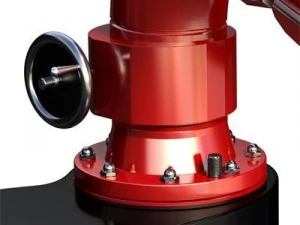 oscillating fire fighting monitor 3D Model