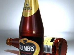 bouteille de cidre bulmers Modèle 3D
