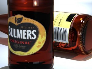 bulmers cider bottle 3D 模型