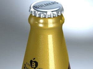 bulmers cider bottle 3D 模型