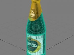 bulmers cider bottle 3D 模型
