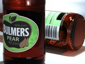 bulmers pear cider bottle 3D Model