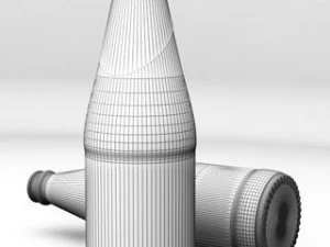 bulmers pear cider bottle 3D Model