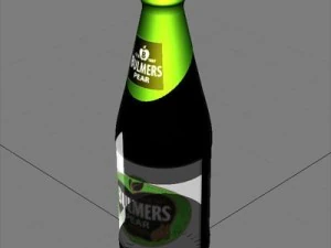 bulmers pear cider bottle 3D Model