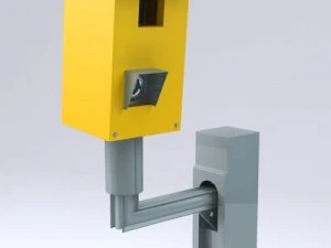 c&acirc;mera de velocidade pequena Modelo 3D