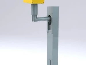 c&acirc;mera de velocidade pequena Modelo 3D