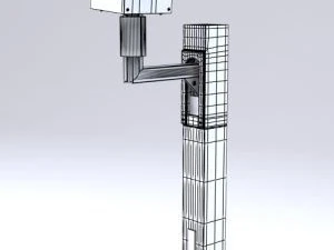 c&acirc;mera de velocidade pequena Modelo 3D