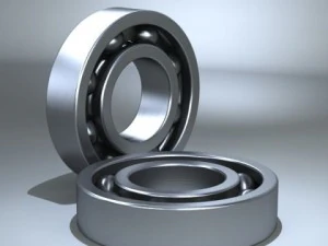 Cole&ccedil;&atilde;o de 4 rolamentos Modelo 3D