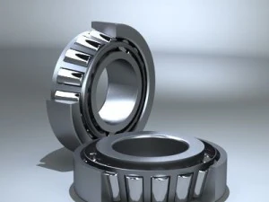 Cole&ccedil;&atilde;o de 4 rolamentos Modelo 3D