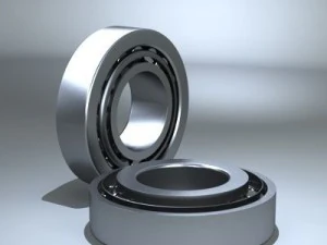 Cole&ccedil;&atilde;o de 4 rolamentos Modelo 3D