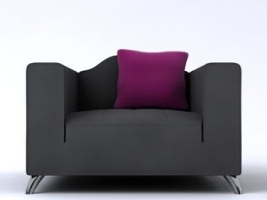 baroque italian chair 3Dモデル