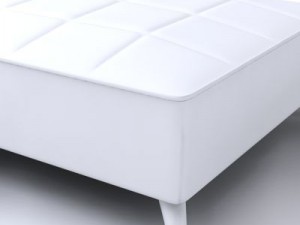 baroque ottoman  foot stool 3D Model