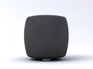 baroque italian furniture pouf 3D Модель
