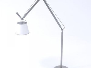artemide tolomeo mega floor lamp Modello 3D
