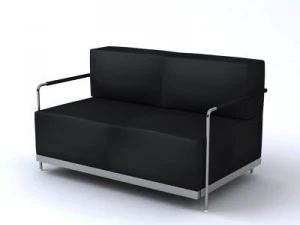 キャスパー 2人掛けソファ 3Dモデル