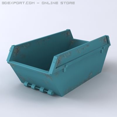 open skip 3D Model .c4d .max .obj .3ds .fbx .stl .blend 