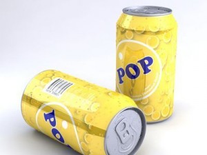 unbranded soda can with multiple flavours Modello 3D