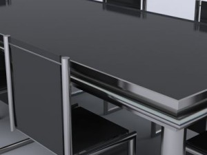 6 piece contemporary dining furniture 3D Model
