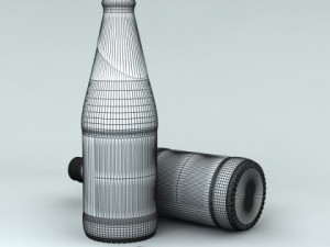 unbranded cider bottle Modelo 3D