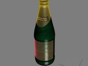 unbranded cider bottle Modelo 3D