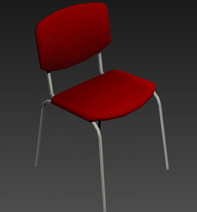 chair 3D Model .c4d .max .obj .3ds .fbx .stl .blend 