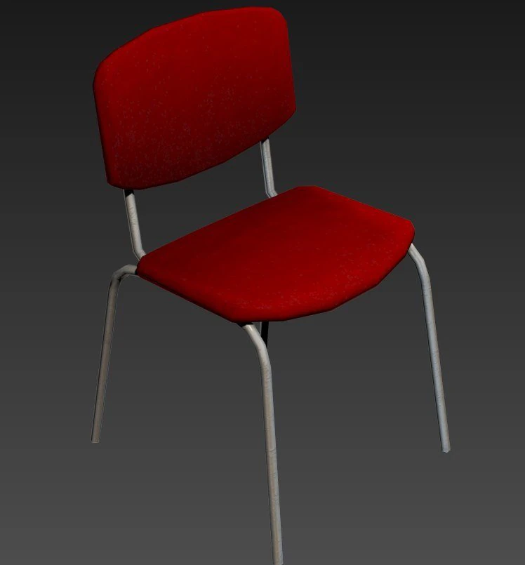 chair 3D Model .c4d .max .obj .3ds .fbx .stl .blend