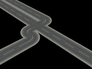 road pack 3D Model