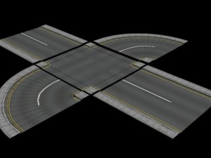 road pack 3Dモデル