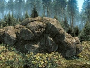 forest rock Modelo 3D