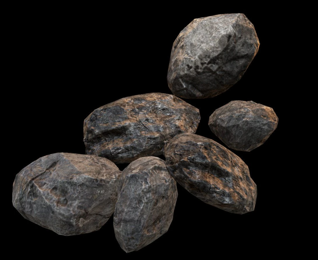 rocks 3D Model .c4d .max .obj .3ds .fbx .stl .blend 
