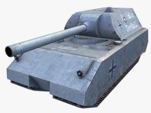 ww2 maus tank 3D Model