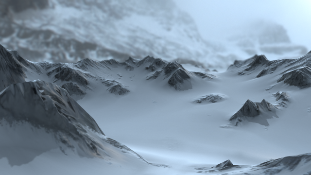 mountains 3D Model .c4d .max .obj .3ds .fbx .stl .blend 
