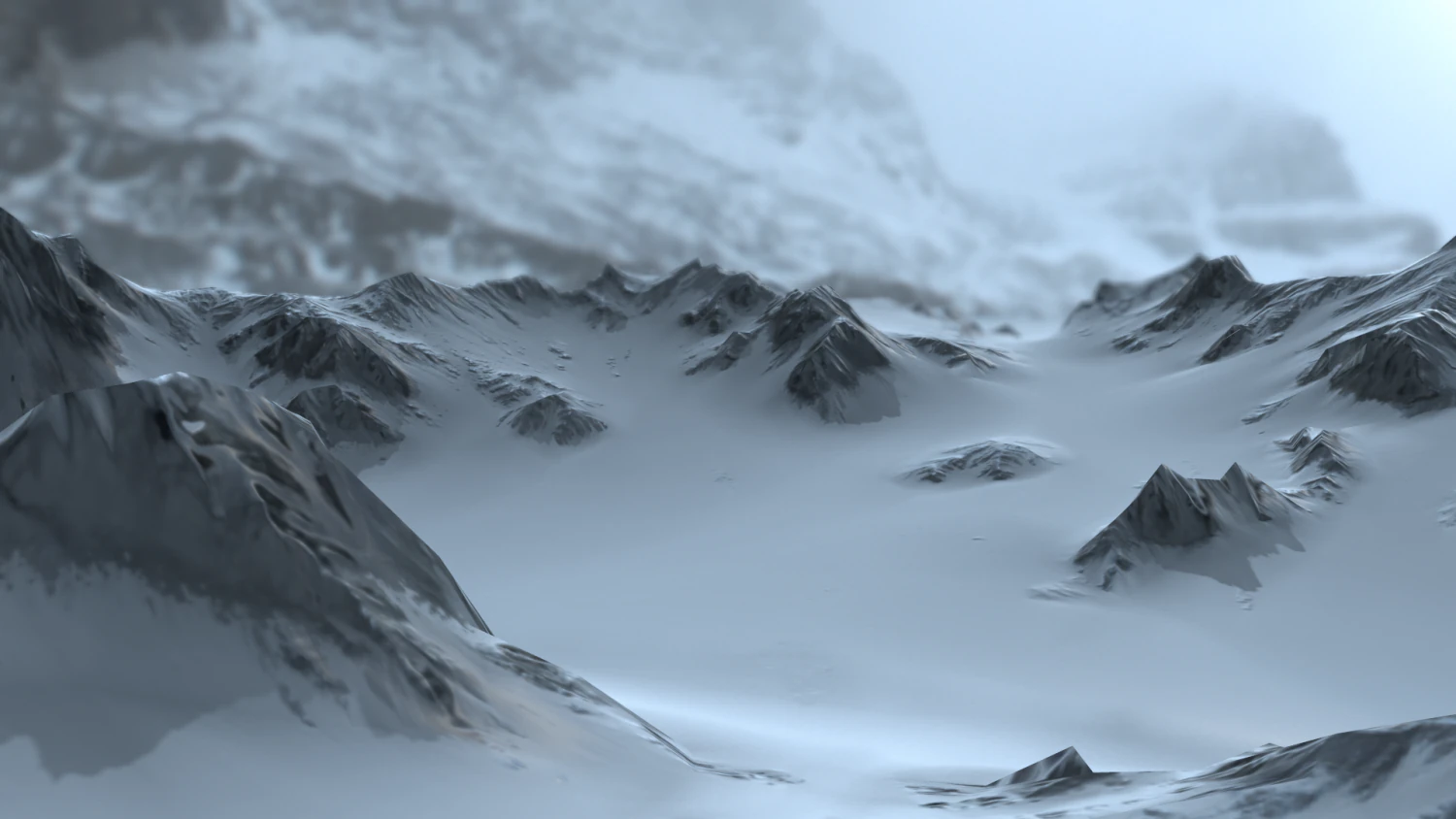 mountains 3D Model .c4d .max .obj .3ds .fbx .stl .blend 