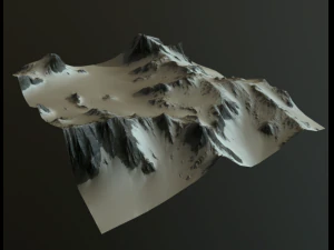 mountains 3D Model