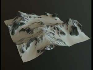 mountains 3D Model
