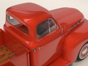 1951 ford f1 pickup truck 3D Model
